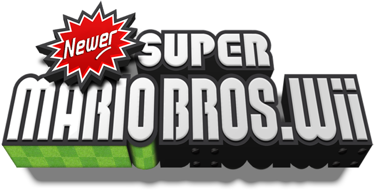 Newer Super Mario Bros. Wii logo