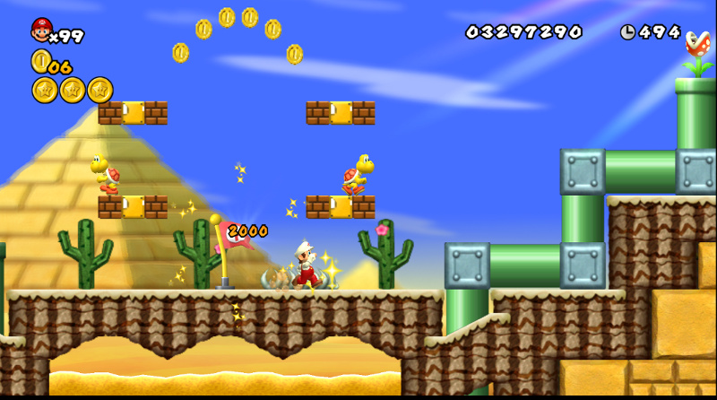 New Super Mario Bros. Wii, Wii, Jogos